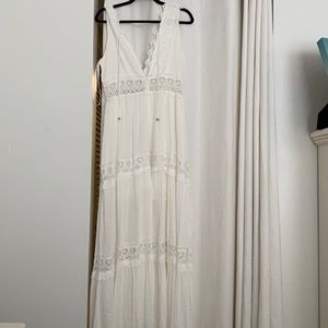 Hello Molly White Maxi Dress